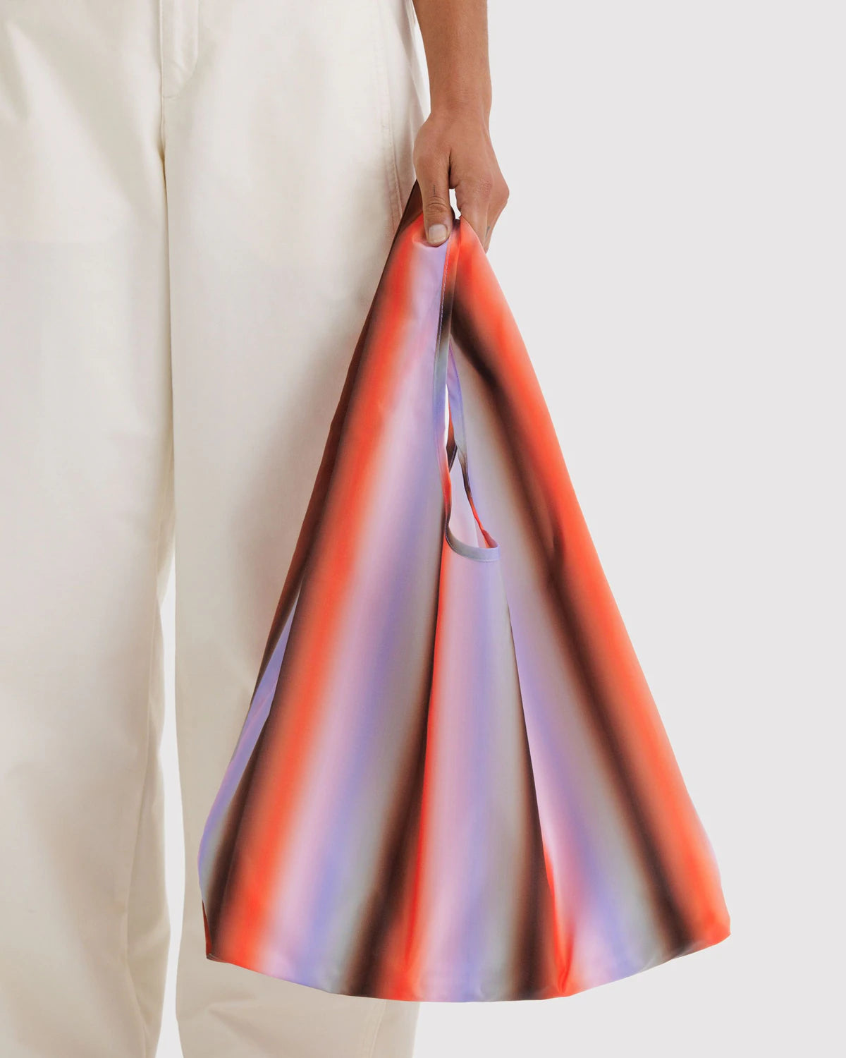 BAGGU Gradient Stripe Poppy & Lilac