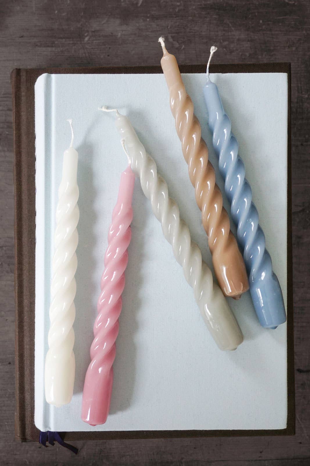 Twisted Gloss Candles