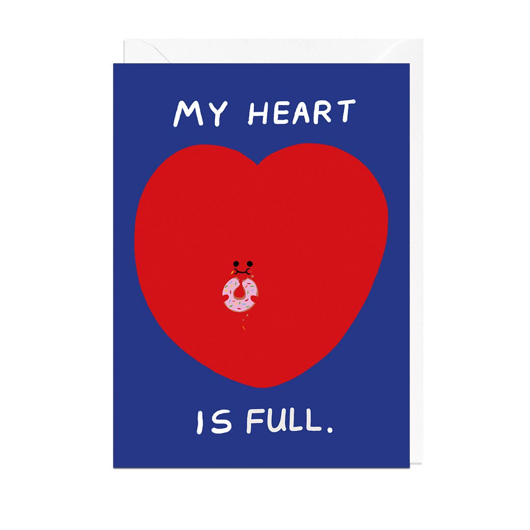MY HEART IS FULL Card