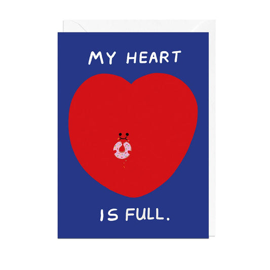 MY HEART IS FULL Card