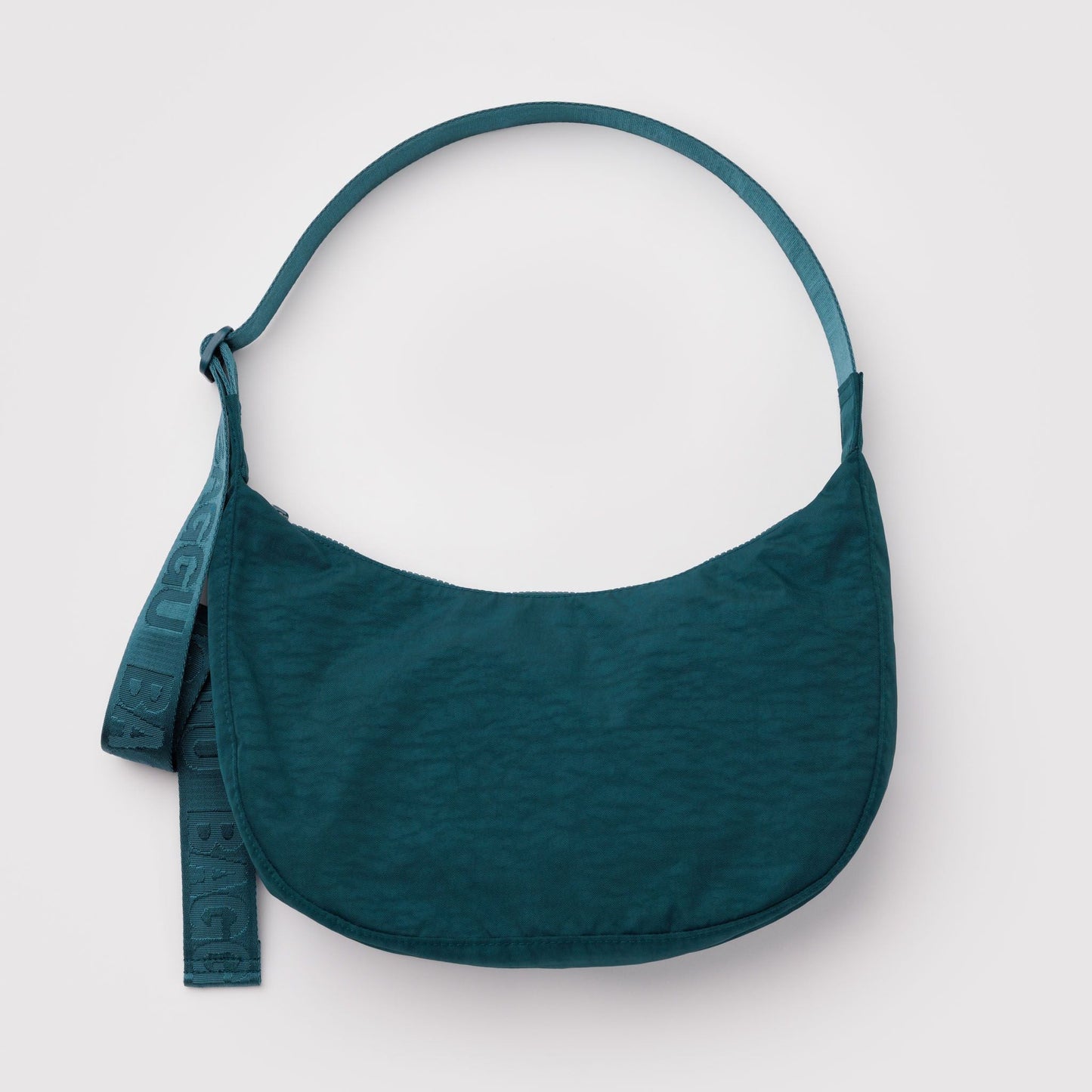 Medium Nylon Crescent Bag - Deep Sea