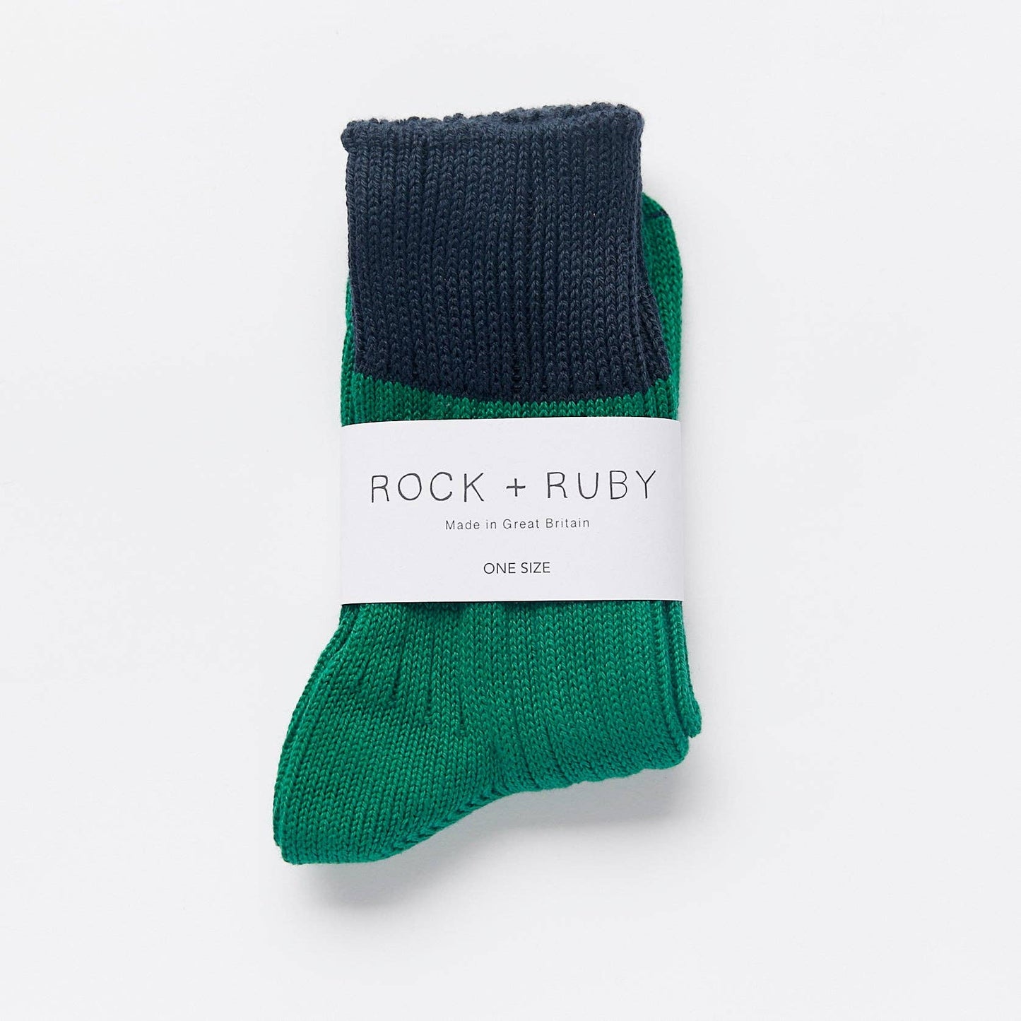 Forest Indigo Wyona Cotton Socks