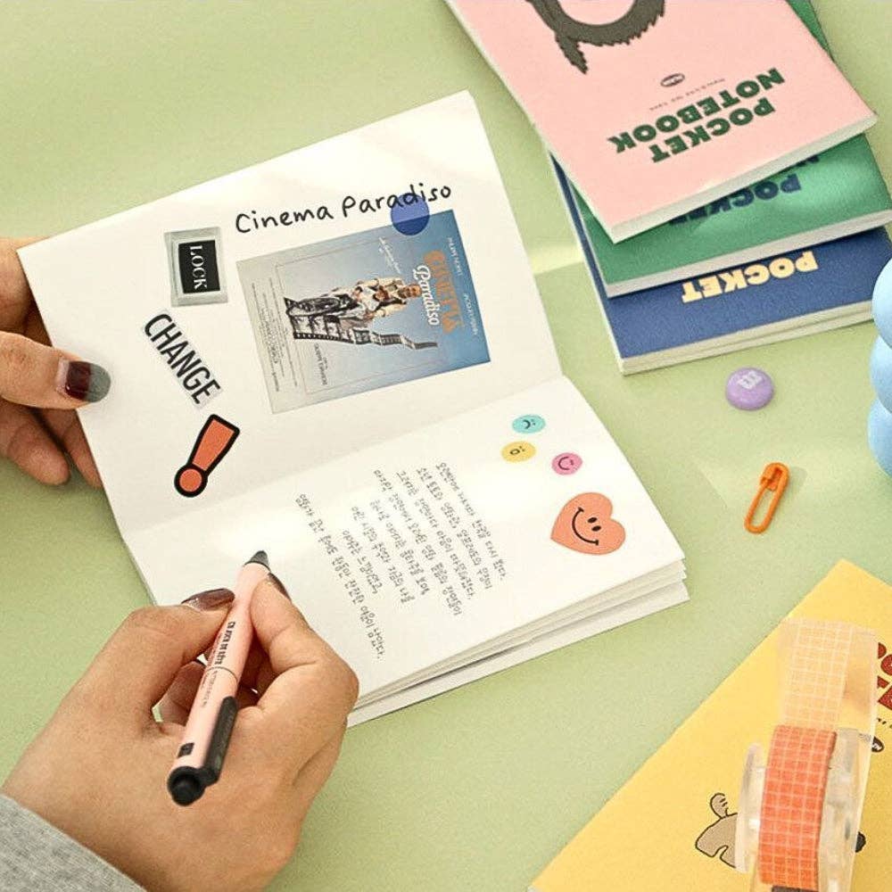 Iconic Charming Handy Pocket Notebook v.3 - Plain