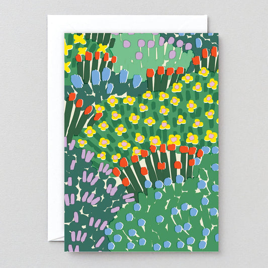 Garden Flowers Card