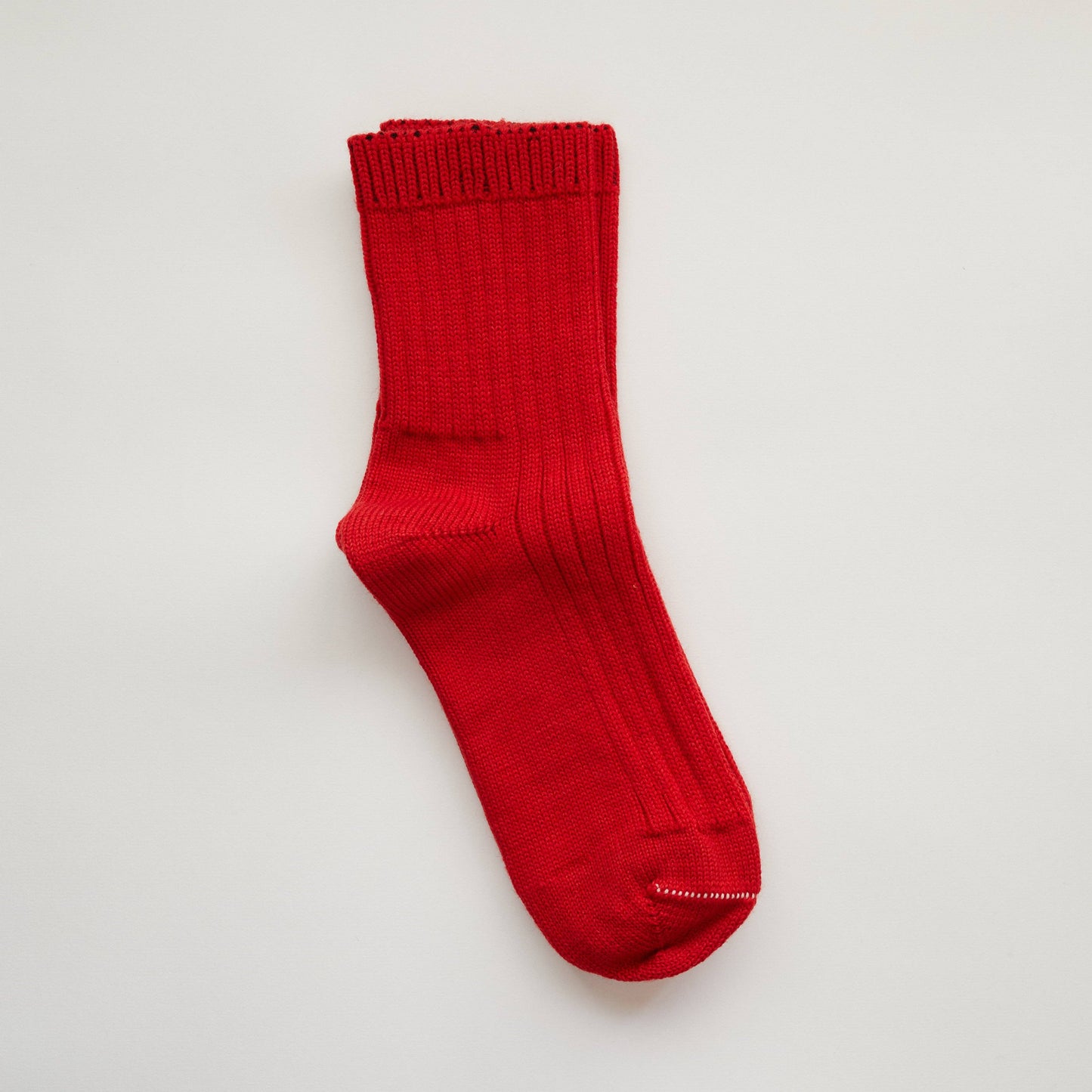Cherry Red Betsy Wool socks