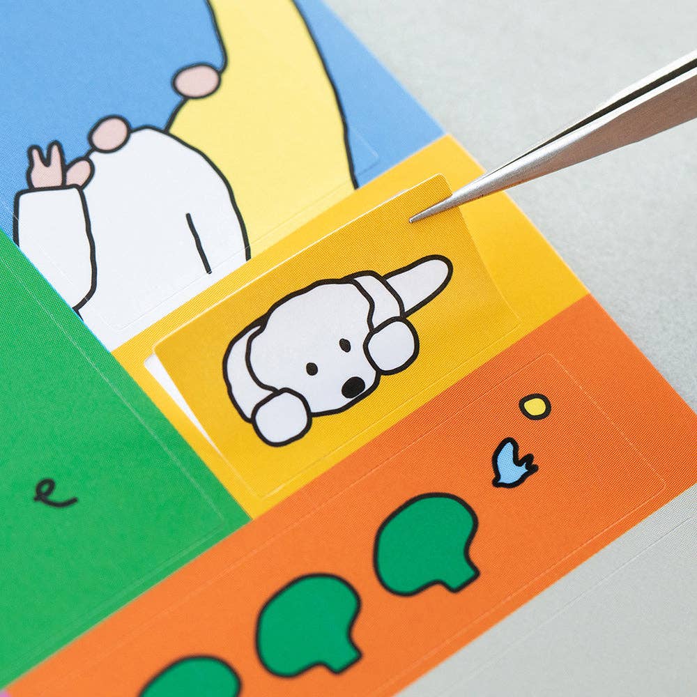Livework Littlethings Drawing Square Sticker Pack