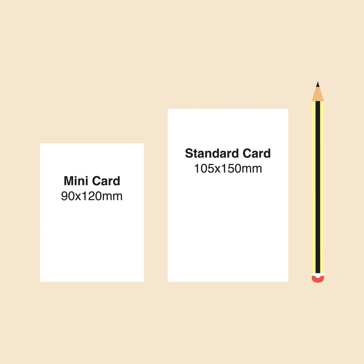 Big News Day - Gold Foil - Mini Card by Richard Scarry