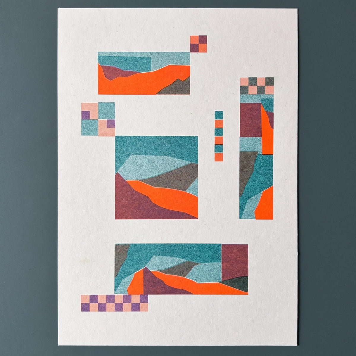Landscape - A5 Risograph Print