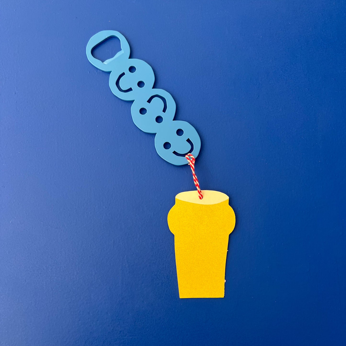 New Blue Cheersie Bottle Opener