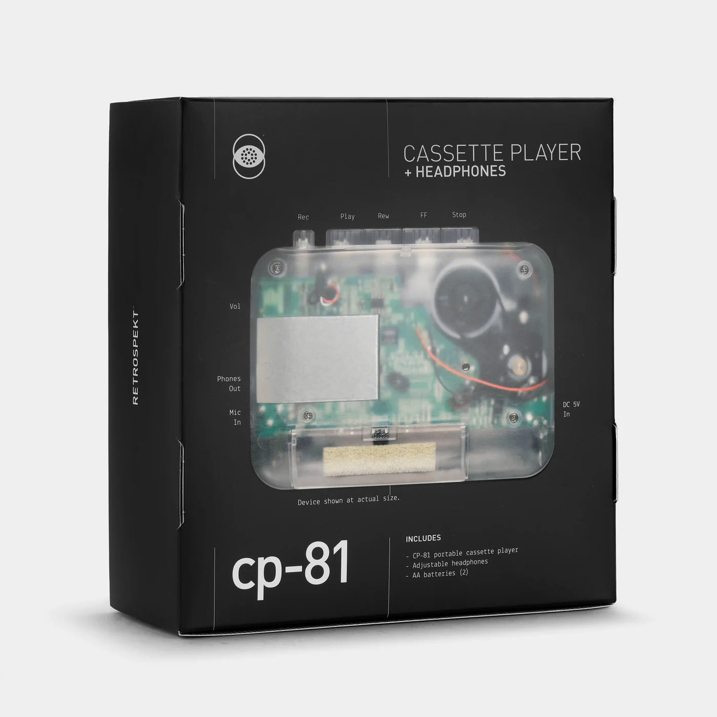 Retrospekt CP-81 Portable Cassette Player