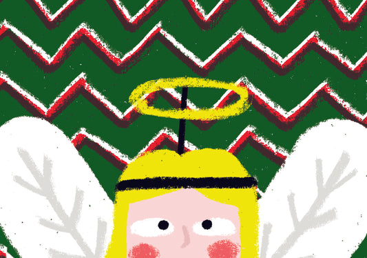 Angel Christmas Card