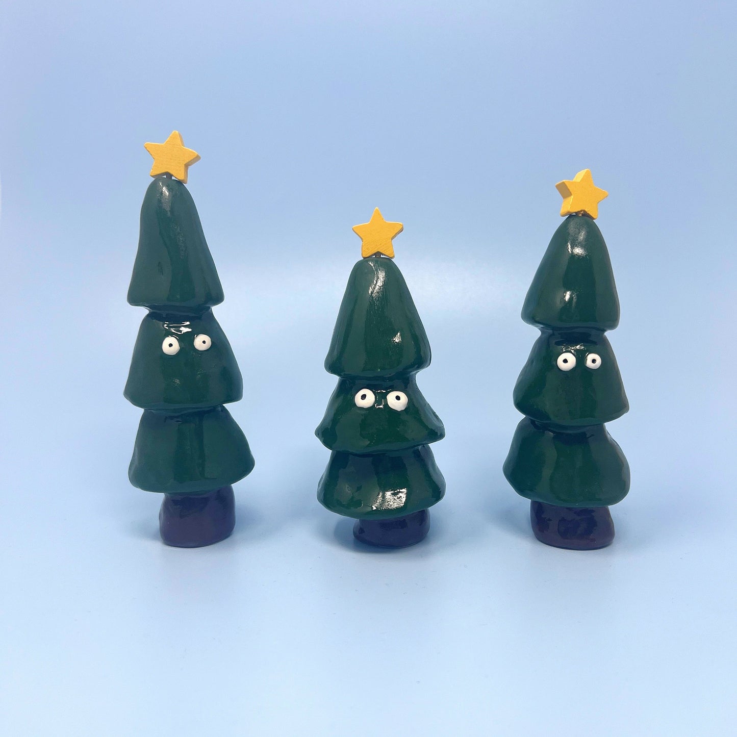 Ceramic Christmas Tree Incense Holder