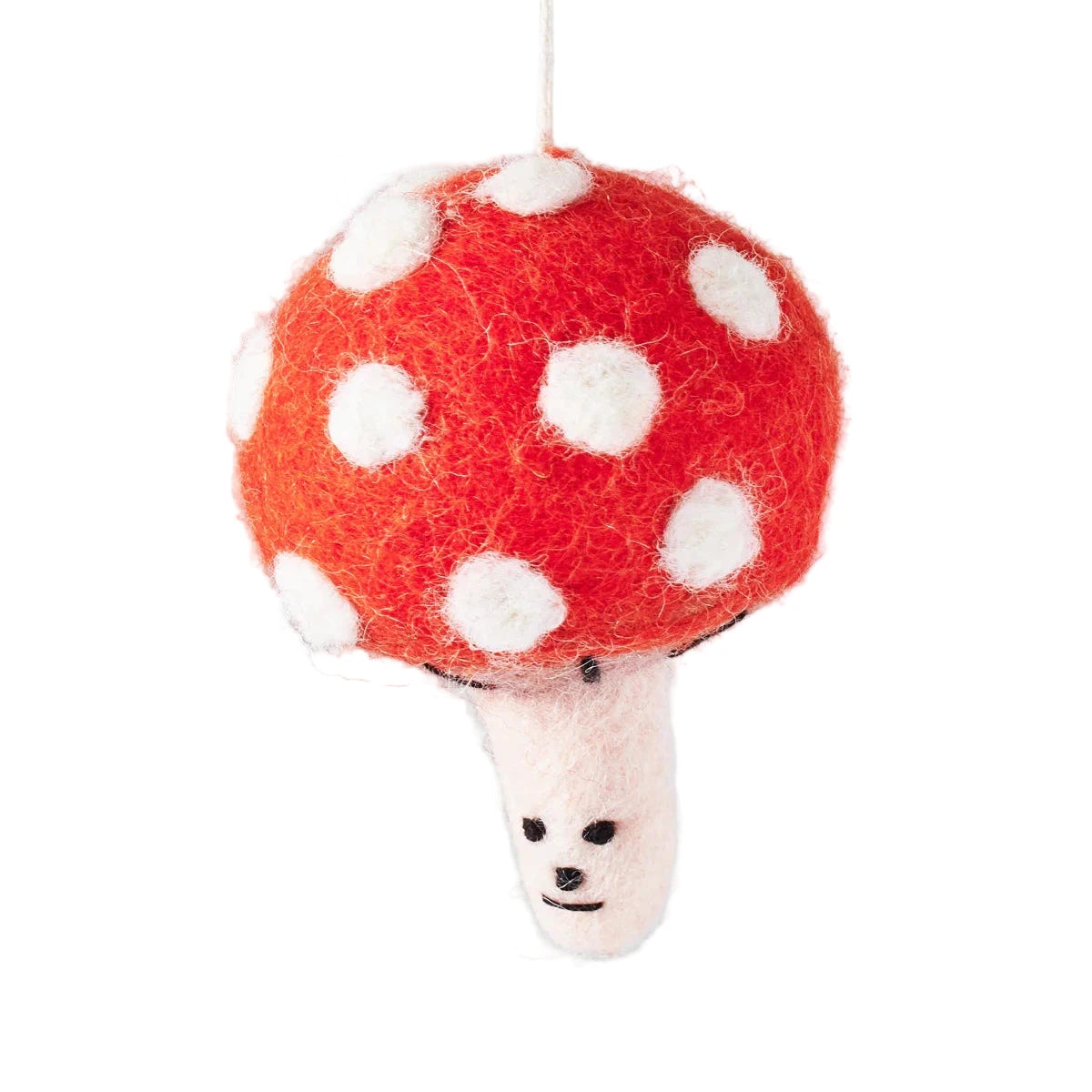 Mushroom Felt Decoration