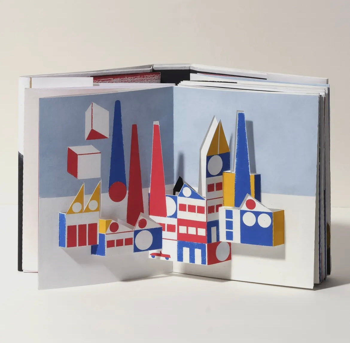 Gérard Lo Monaco - Jeux D'enfance Leporello Pop-Up Book. Inner pop-out page. Factories.