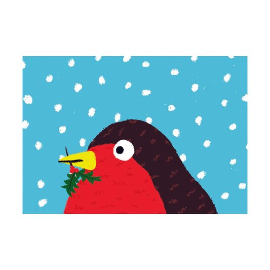 Robin Christmas Card