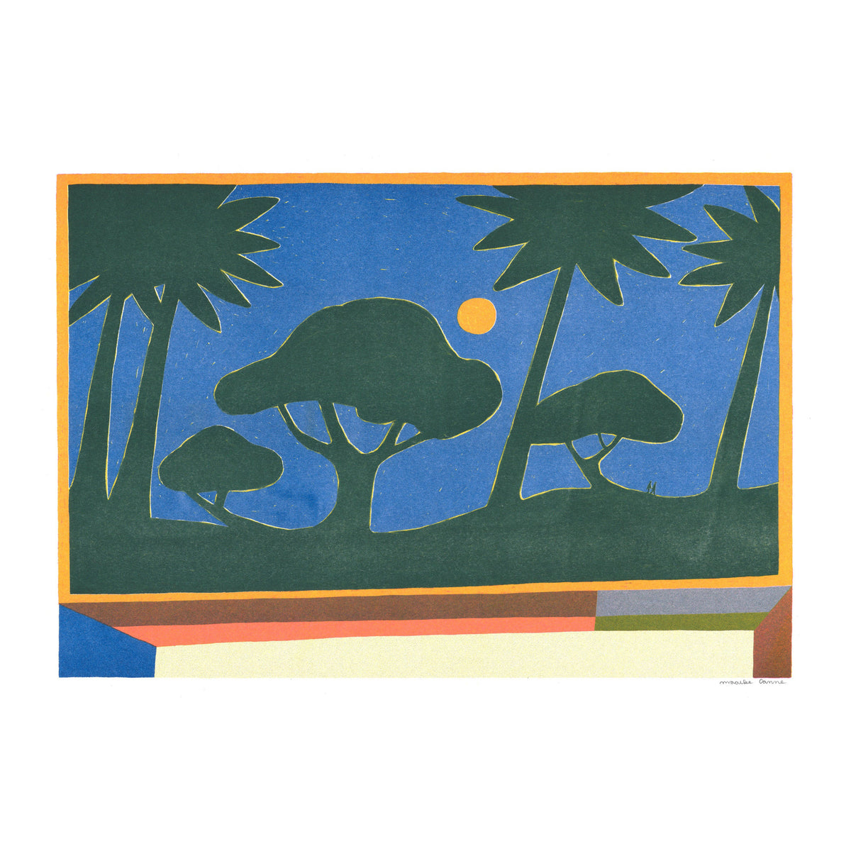 Poster A3 - Maaike Canne - A Bright Night