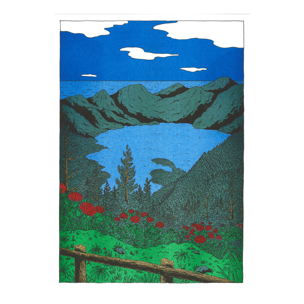 A3 poster - Floor van het Nederend - Nowhere in Portugal