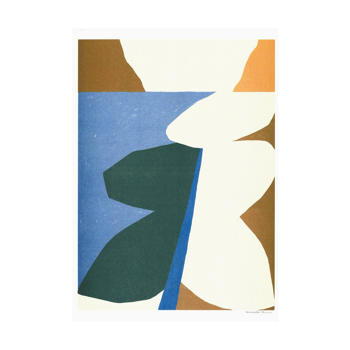 A3 Poster - Maaike Canne - Coastline
