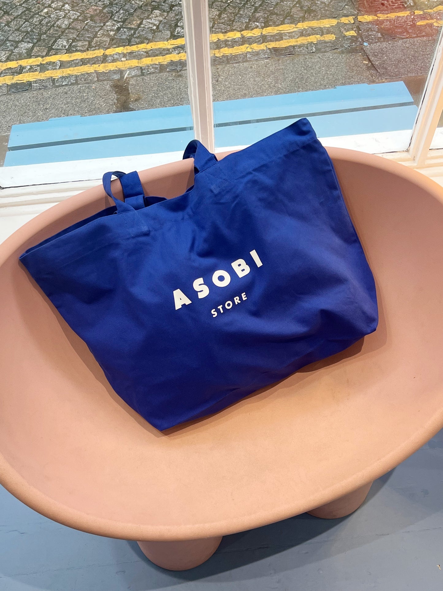 Blue ASOBI Tote