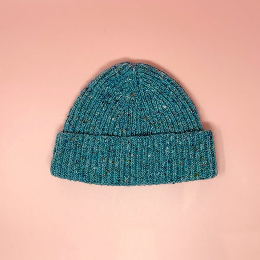 Donegal Beanie - Turquoise