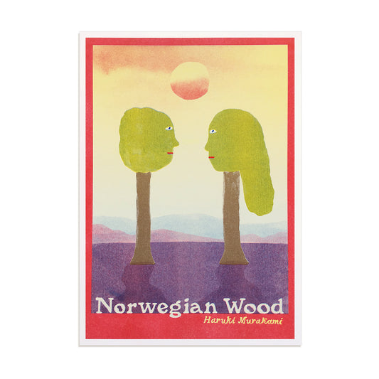 Norwegian Wood print by Tom Bingham. Front