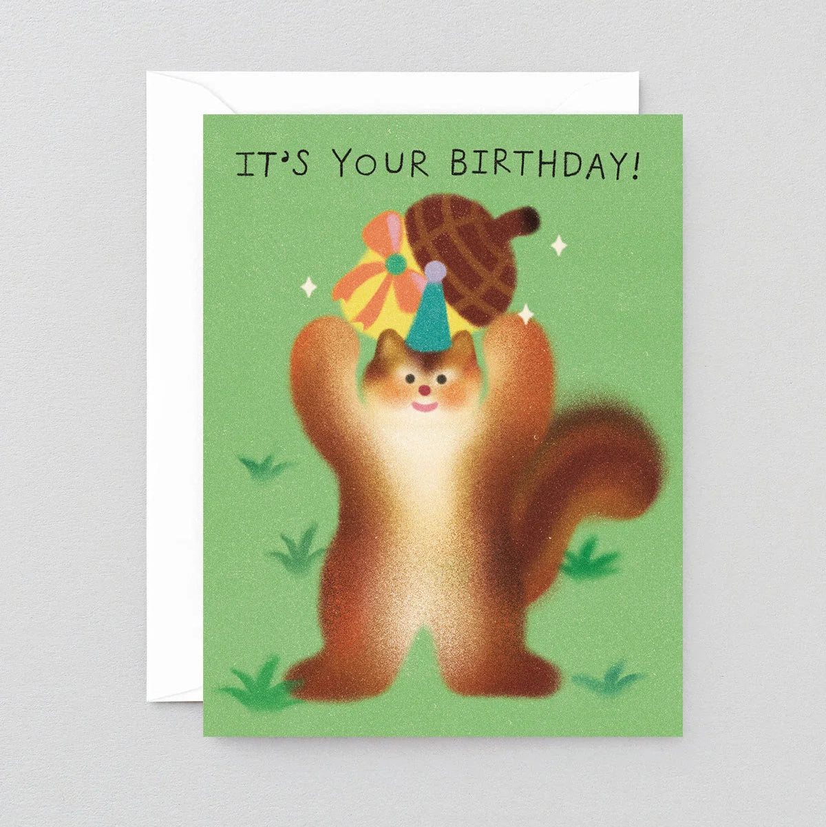 It's Your Birthday Squirrel Kids Greeting Card