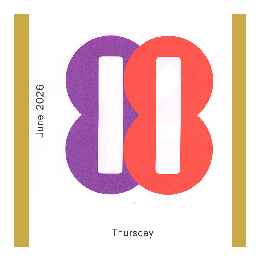 Karel Martens 2026 Calendar – ASOBI STORE