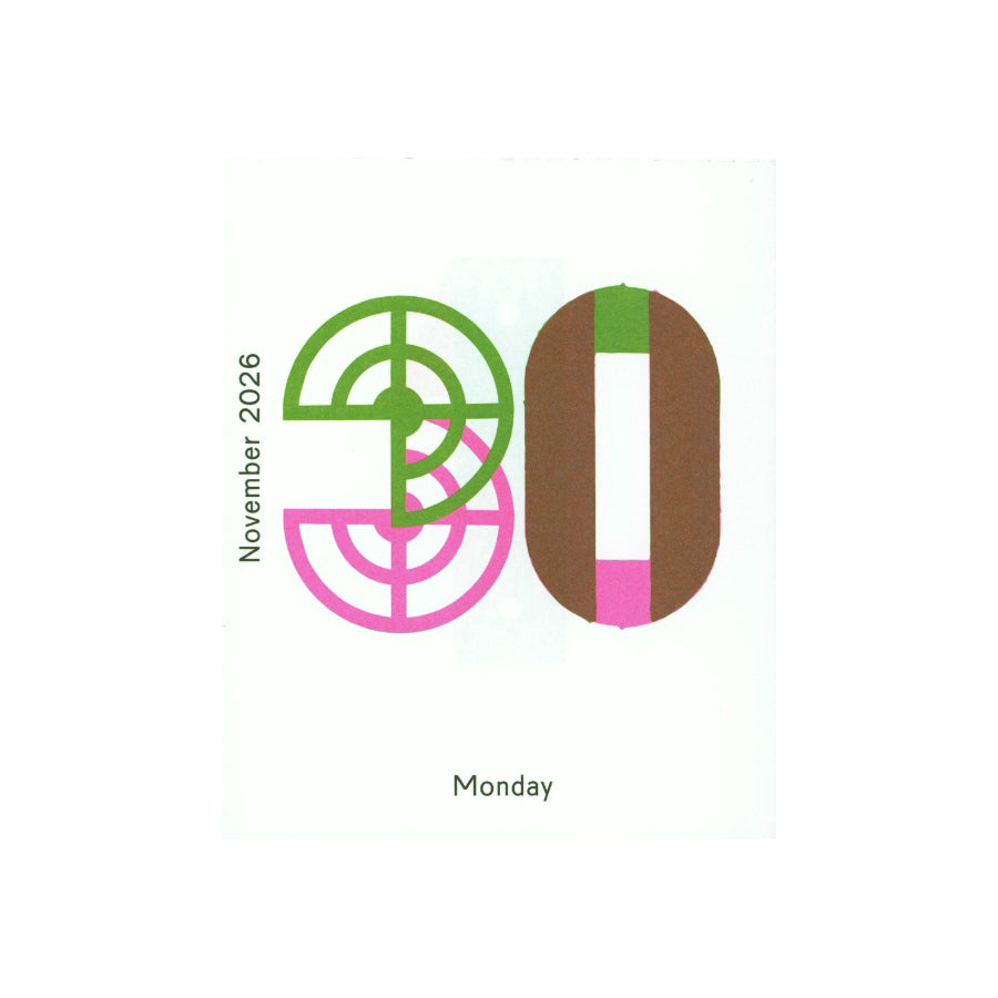 Karel Martens 2026 Calendar