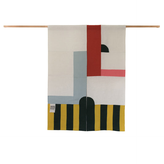 'Noren Noren #004A'  Handmade Noren Curtain by Amy Croft, Modja Modja House