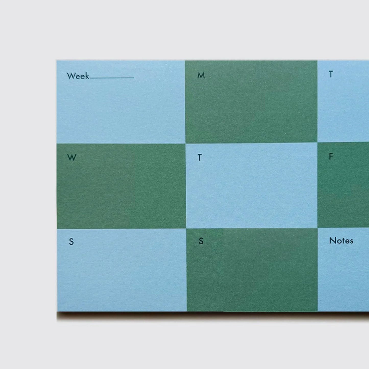 Weekly Planner Block
