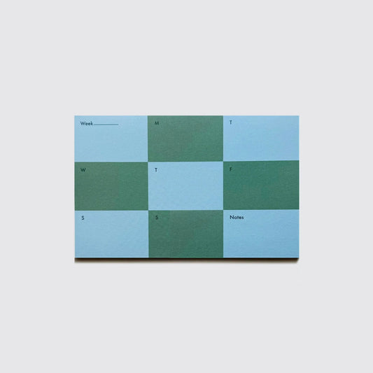 Weekly Planner Block