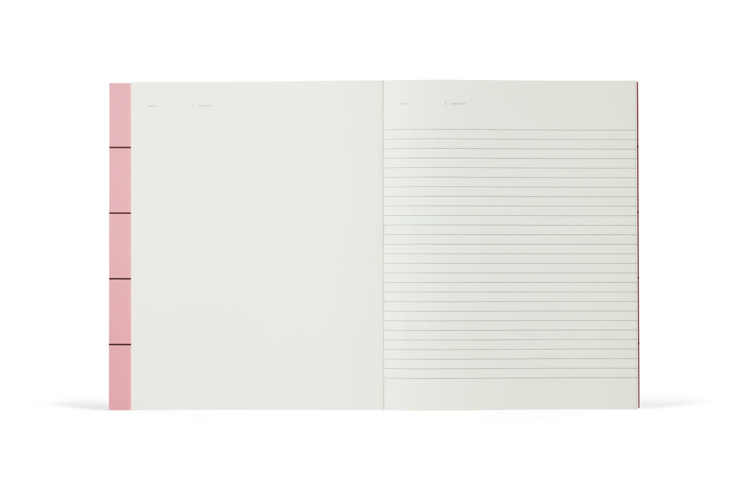 UMA Notebook, Large - Rose Check