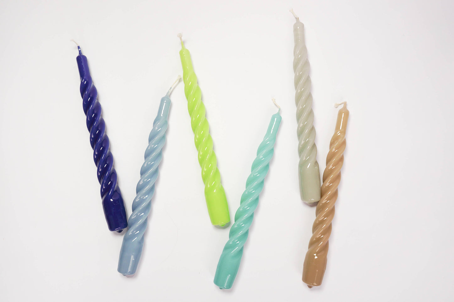 Twisted Gloss Candles