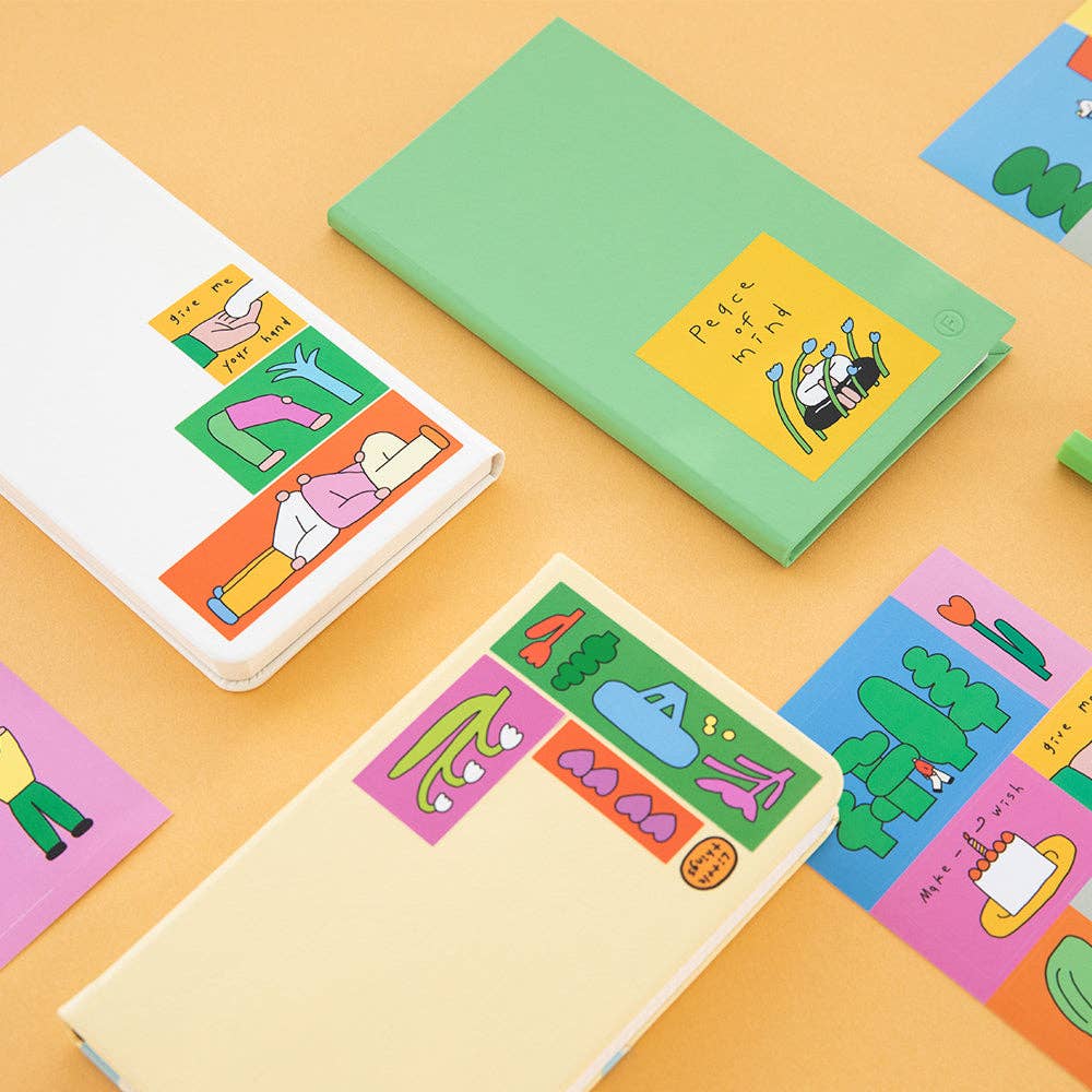 Livework Littlethings Drawing Square Sticker Pack