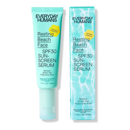 Resting Beach Face SPF30 Sunscreen Serum (Derm Tested)