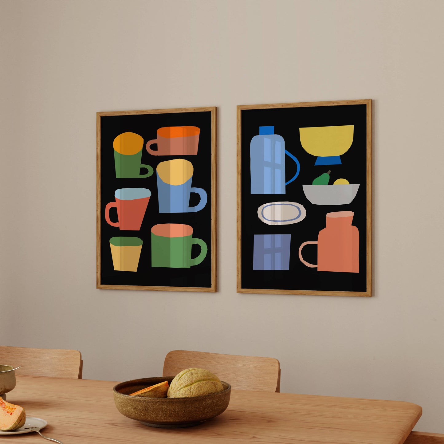 Dinner Table Art Print