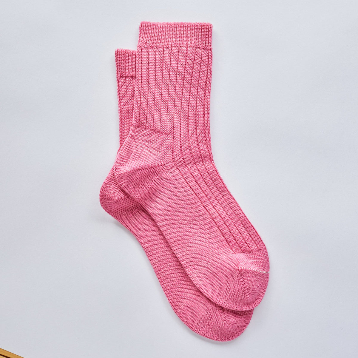 Flamingo Pink Betsy Wool Socks