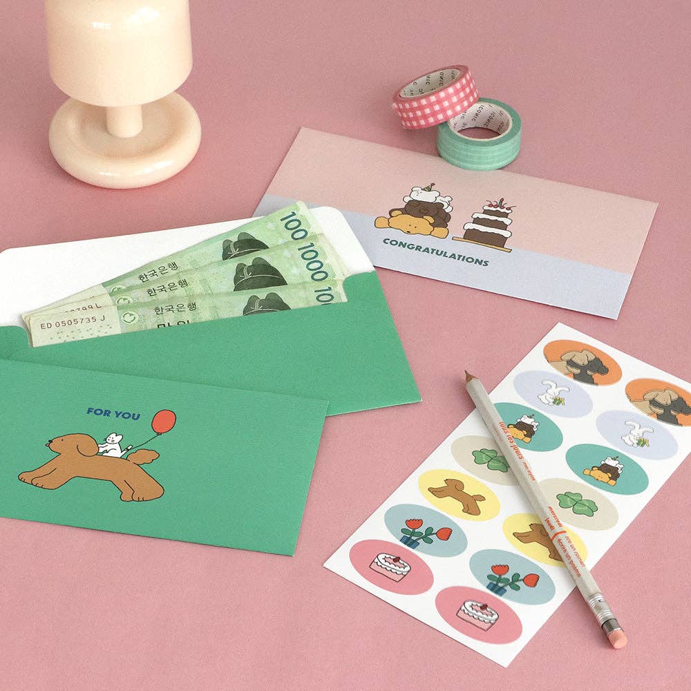 Iconic Cuddly Envelope Set