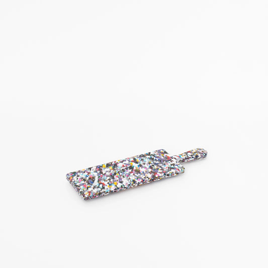 Recycled Food Platter - Small Speckled. Top