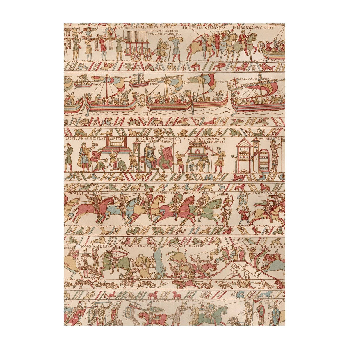 Bayeux Tapestry poster-wrap