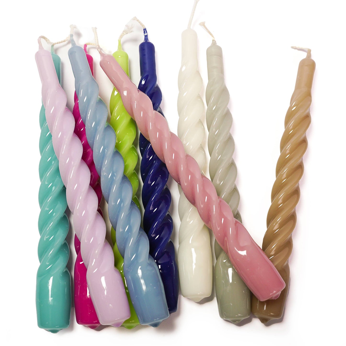 Twisted Gloss Candles