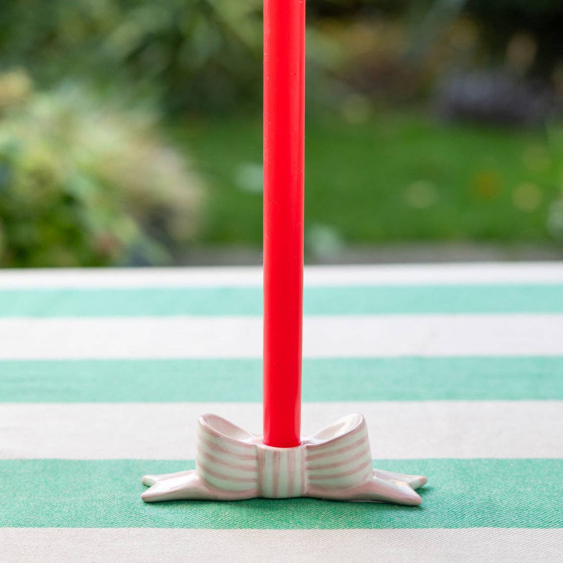 Red Straight Dinner Candle