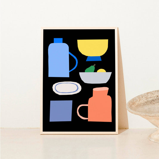 Dinner Table Art Print