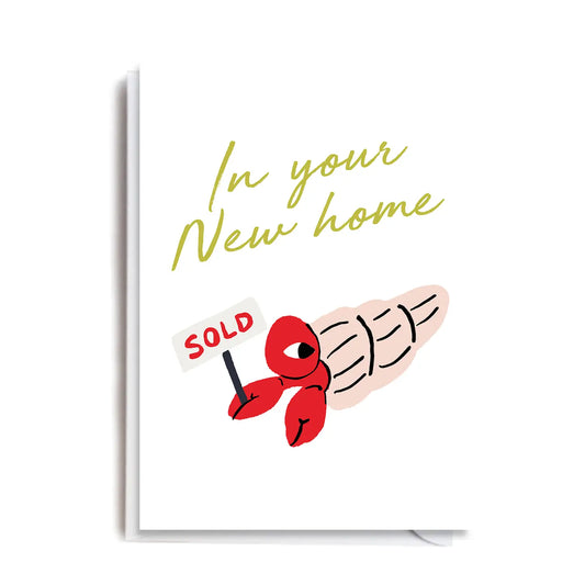 New Home Crab Card