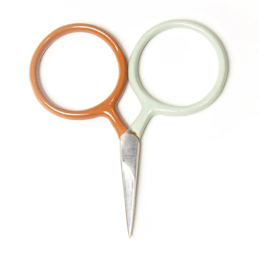 Two Tone Circle Mini Scissors