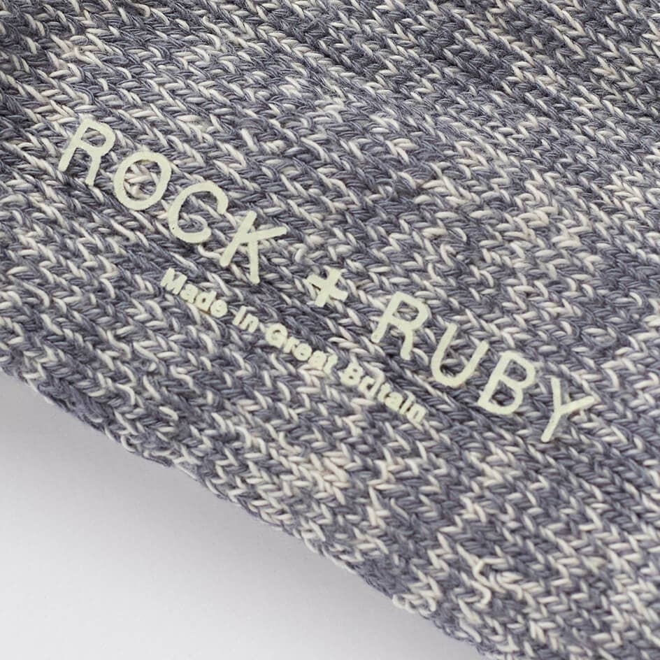 Denim Blue Elsie Cotton Socks