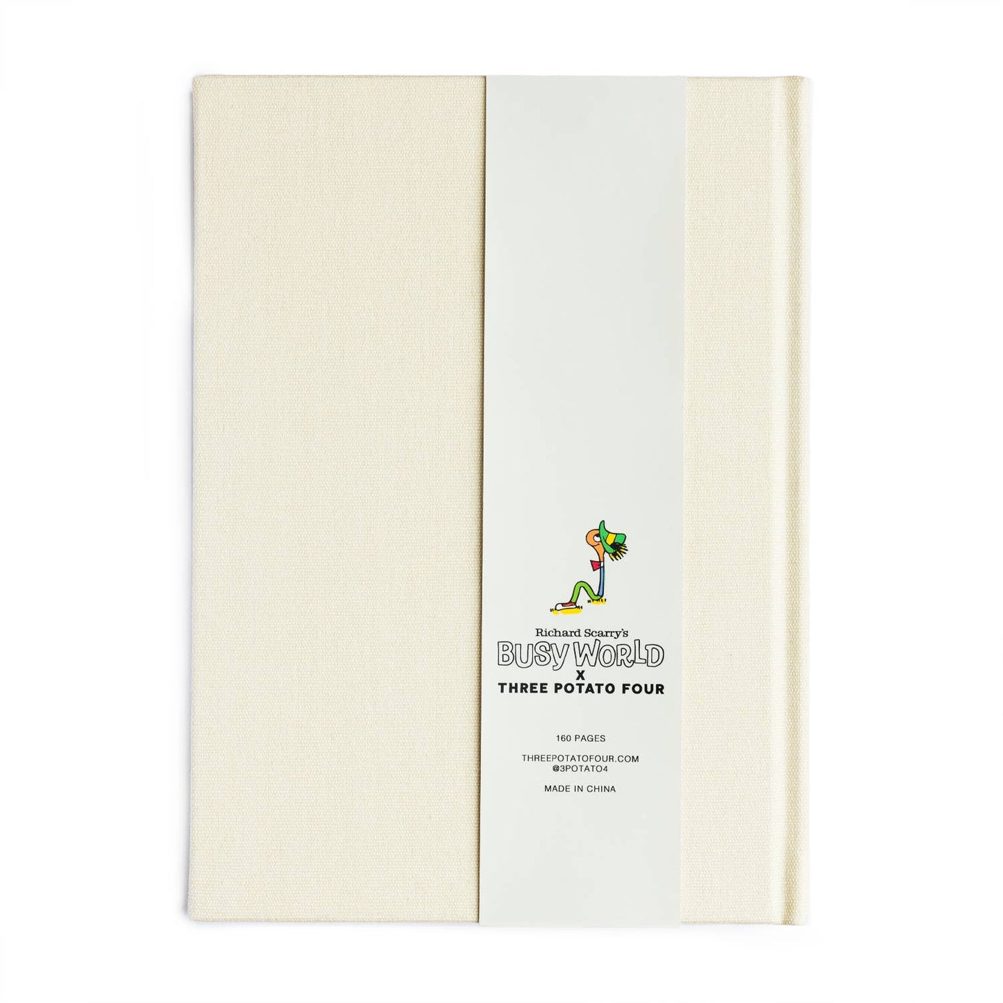 3P4 x Richard Scarry® - Lowly Lavender Embroidered Journal