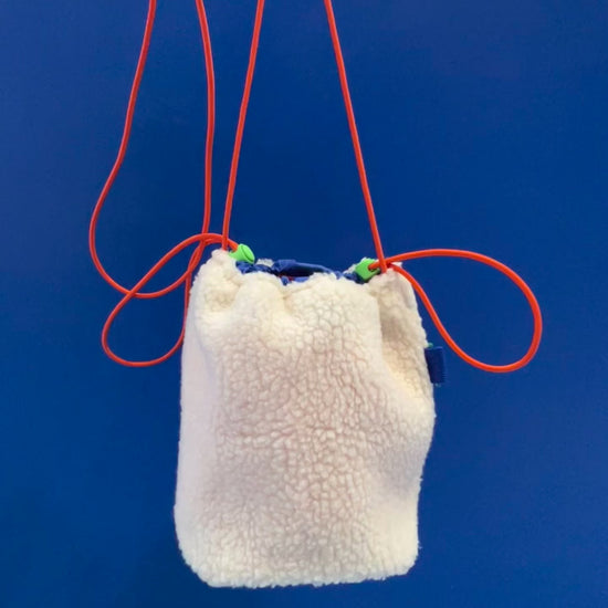 Studio Todd - Fluffy Mini Bucket Bag. Front, Video