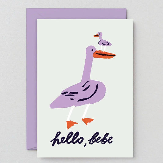 Hello Bebe Card