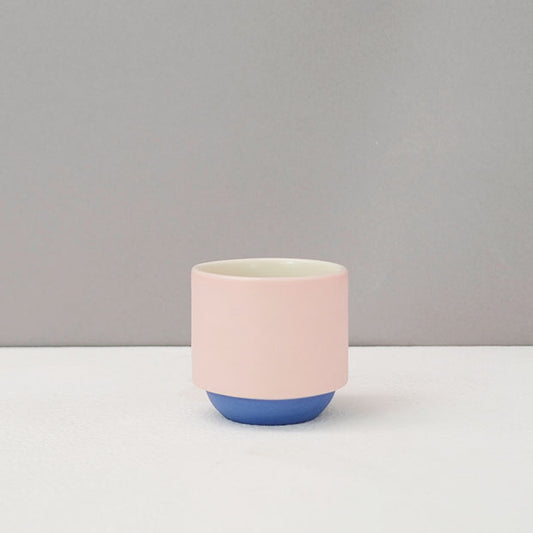 Small Stacking Vessel: Blue & Pink - Alice Duck